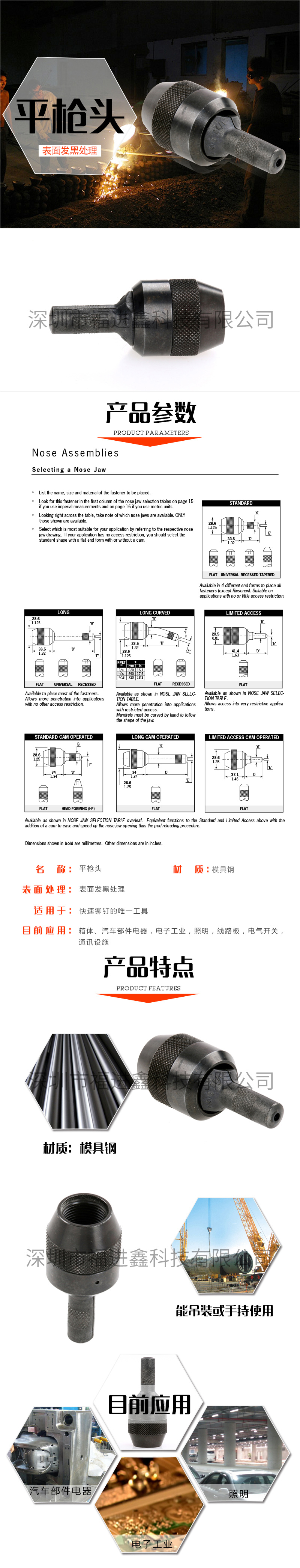 平枪头